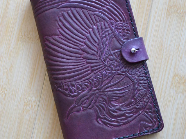 monster logo wallet