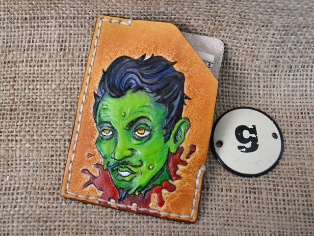winged wheel wallet